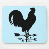 Weathervane Rooster Mousepad (Vorne)