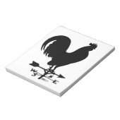 Weathervane Rooster Notizblock (Rotiert)