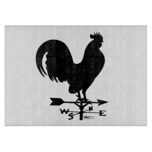 Weathervane Rooster Schneidebrett