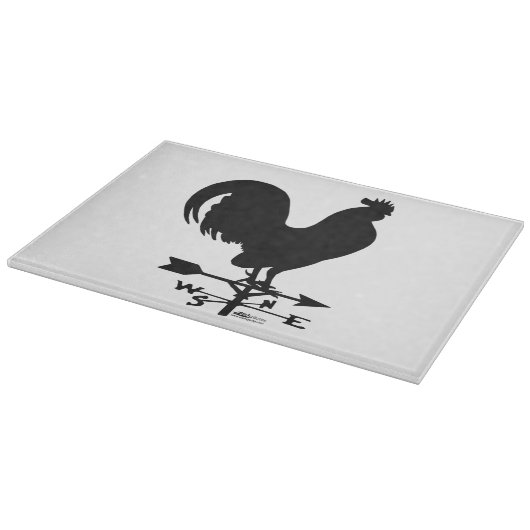 Weathervane Rooster Schneidebrett (Ecke)