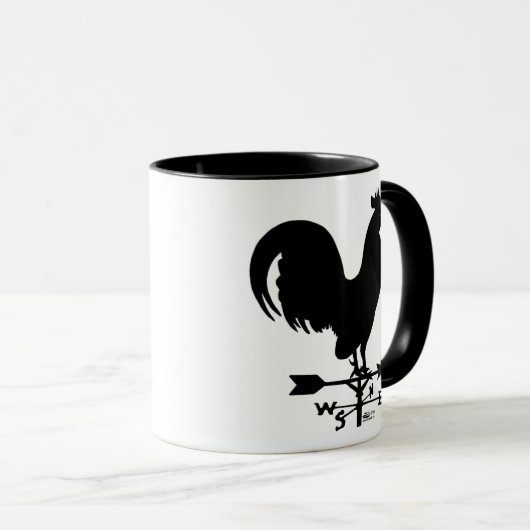 Weathervane Rooster Tasse (VorderseiteRechts)