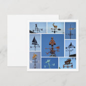 Weathervanes Feiertagskarte (Vorne/Hinten)