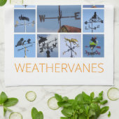 Weathervanes Geschirrtuch (Gefaltet)