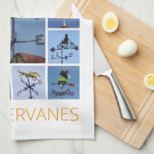 Weathervanes Geschirrtuch (Viertel Falte)