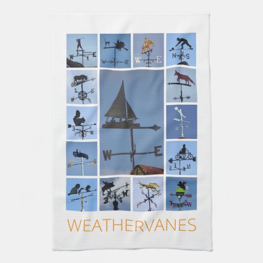 Weathervanes Geschirrtuch (Vertikal)