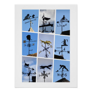 Weathervanes Poster