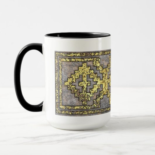 Weave Design, Talking Canyons, New Mexico Tasse (Links)