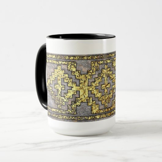 Weave Design, Talking Canyons, New Mexico Tasse (Vorderseite Links)