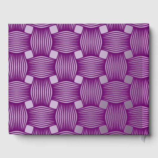 Weave Foil Guest Book Gästebuch (Rückseite)