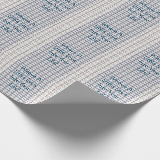 Weave Liebe    Geschenkpapier (Ecke)