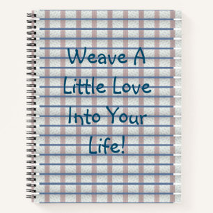 Weave LoveNotebook Notizblock