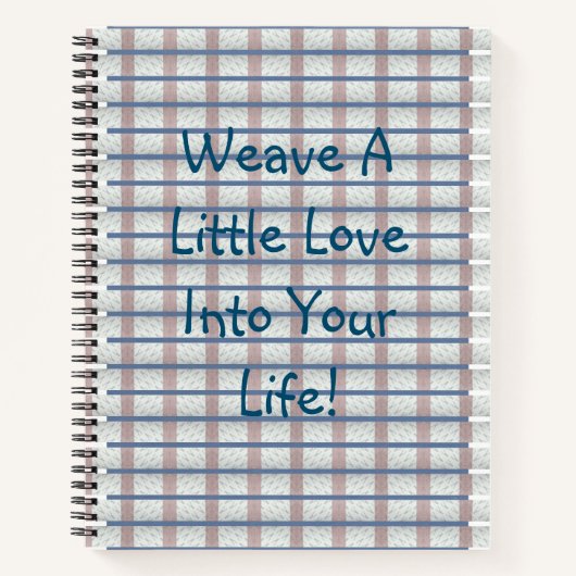 Weave    LoveNotebook Notizblock (Vorderseite)