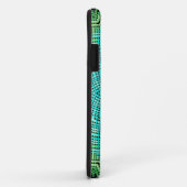 Weave Mandala Blue und Green Case-Mate iPhone Hülle (Hinten/Rechts)
