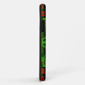 Weave Mandala Blume Rot und Grün Case-Mate iPhone Hülle (Hinten/Rechts)