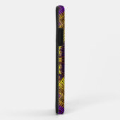 Weave Mandala Gelb und Lila Case-Mate iPhone Hülle (Hinten/Rechts)