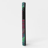 Weave Mandala Green Blue und Red Case-Mate iPhone Hülle (Hinten/Links)