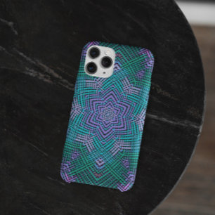 Weave Mandala Rosa und Blau Case-Mate iPhone Hülle