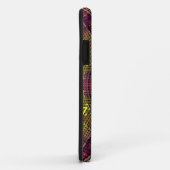 Weave Mandala Yellow Pink und Lila Case-Mate iPhone Hülle (Hinten/Rechts)