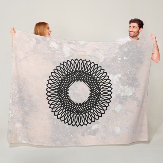 Weave Muster, Talking Canyons, New Mexico Fleecedecke (Beispiel)