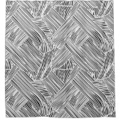 Weave Pattern Design Art  Duschvorhang (Vorderseite)