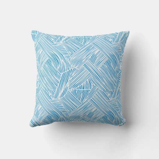 Weave Pattern Design Art Kissen (Rückseite)
