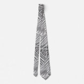 Weave Pattern Design Art  Krawatte (Rückseite)