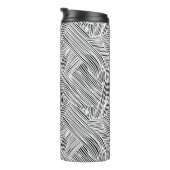 Weave Pattern Design Art  Thermosbecher (Nach rechts gedreht)