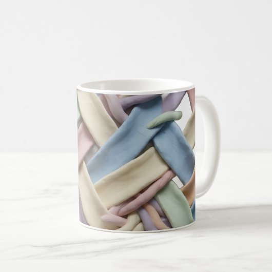 Weave pattern Mug Kaffeetasse (VorderseiteRechts)