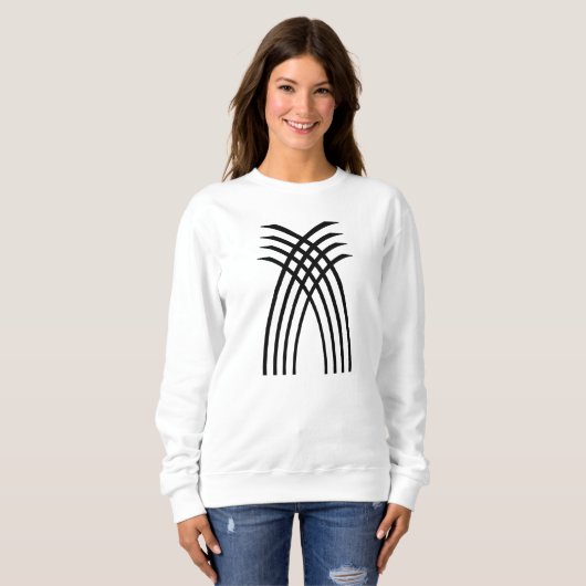 Weave Pattern Sweatshirt (Vorne ganz)