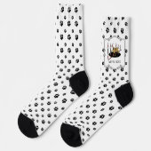 Weave Woes - Agility lustig steckte Hundeschuhe Socken (Linkes Detail)