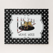 Weave Woes - lustiges Agility Puzzle (Horizontal)