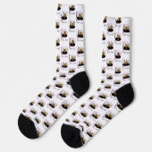 Weave Woes - lustiges Agility Socken (Linkes Detail)