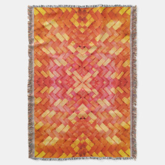 Weaved Harmony Pattern Throw Blanket Decke