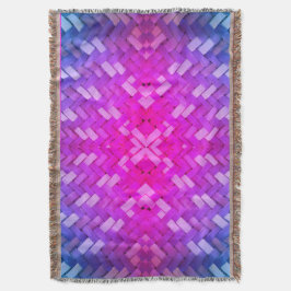 Weaved Harmony Pattern Throw Blanket Decke