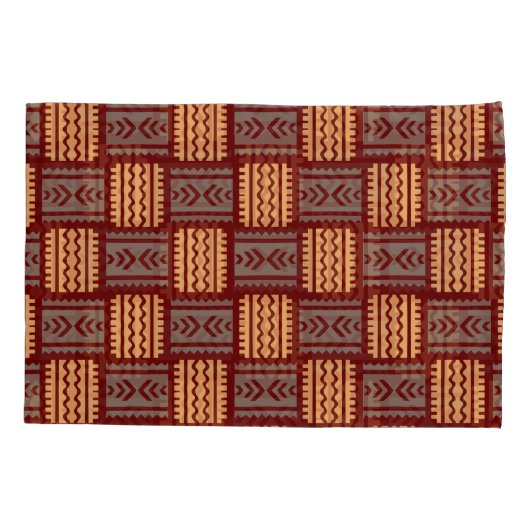 Weaved Muster Kissenbezug (Rückseite-Links)