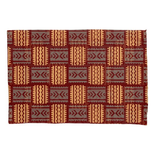 Weaved Muster Kissenbezug (Vorderseite-Links)