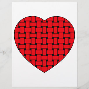 Weaved Red Heart