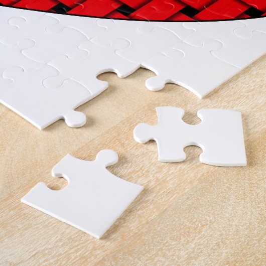 Weaved Red Heart Puzzle (Seite)