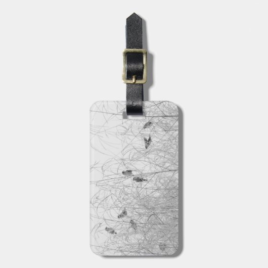 Weaver Birds Gepäckanhänger (Vorderseite vertikal)