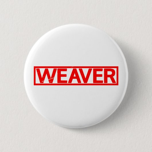 Weaver Briefmarke Button (Vorderseite)