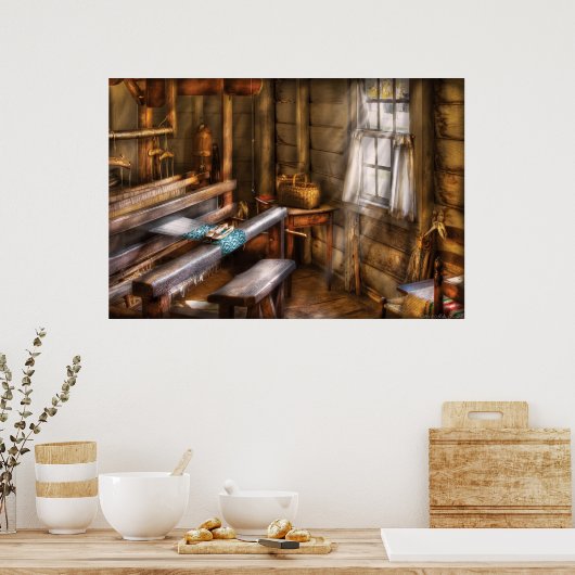 Weaver - Der Webersaal Poster (Küche)