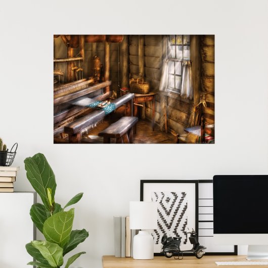 Weaver - Der Webersaal Poster (Heimbüro)