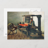 Weaver Facing Links - Vincent Van Gogh Postkarte (Vorne/Hinten)