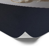 Weaver Frau des weißen Ringgemäldes Poster (Ecke)