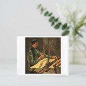 Weaver gegenüber der rechten Hälfte Abbildung Van Postkarte (Stehend Vorderseite)