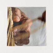 Weaver Hand Wandteppich (Vorderseite (Horizontal))