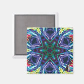 Weaver Kaleidoscope Magnet (Vorderseite/Rückseite)