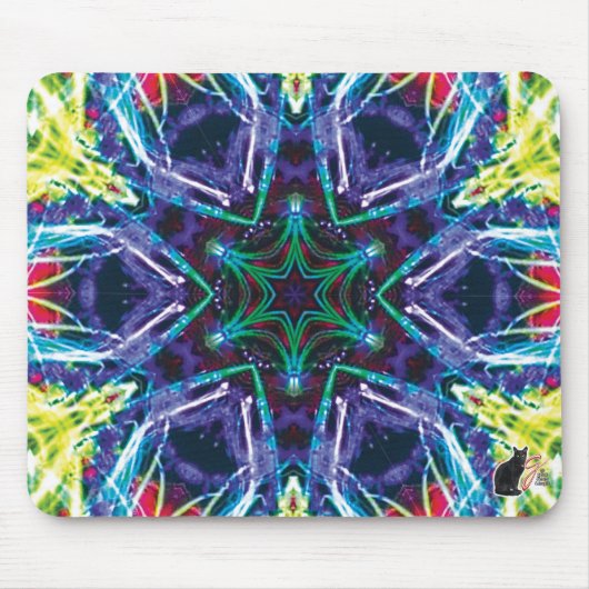 Weaver Kaleidoscope Mouse Pad Mousepad (Vorne)