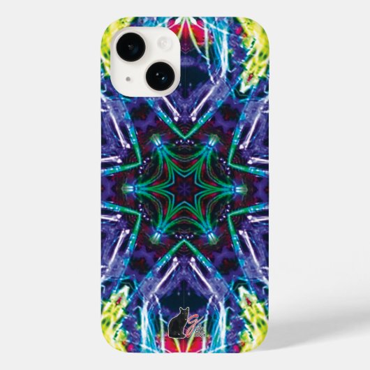 Weaver Kaleidoskop Case-Mate iPhone Hülle (Rückseite)