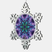 Weaver Kaleidoskop Snowflake Ornament (Rechts)